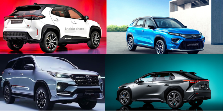 Toyoto Upcoming SUV Cars in India